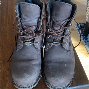 Timberland chocolate boots
